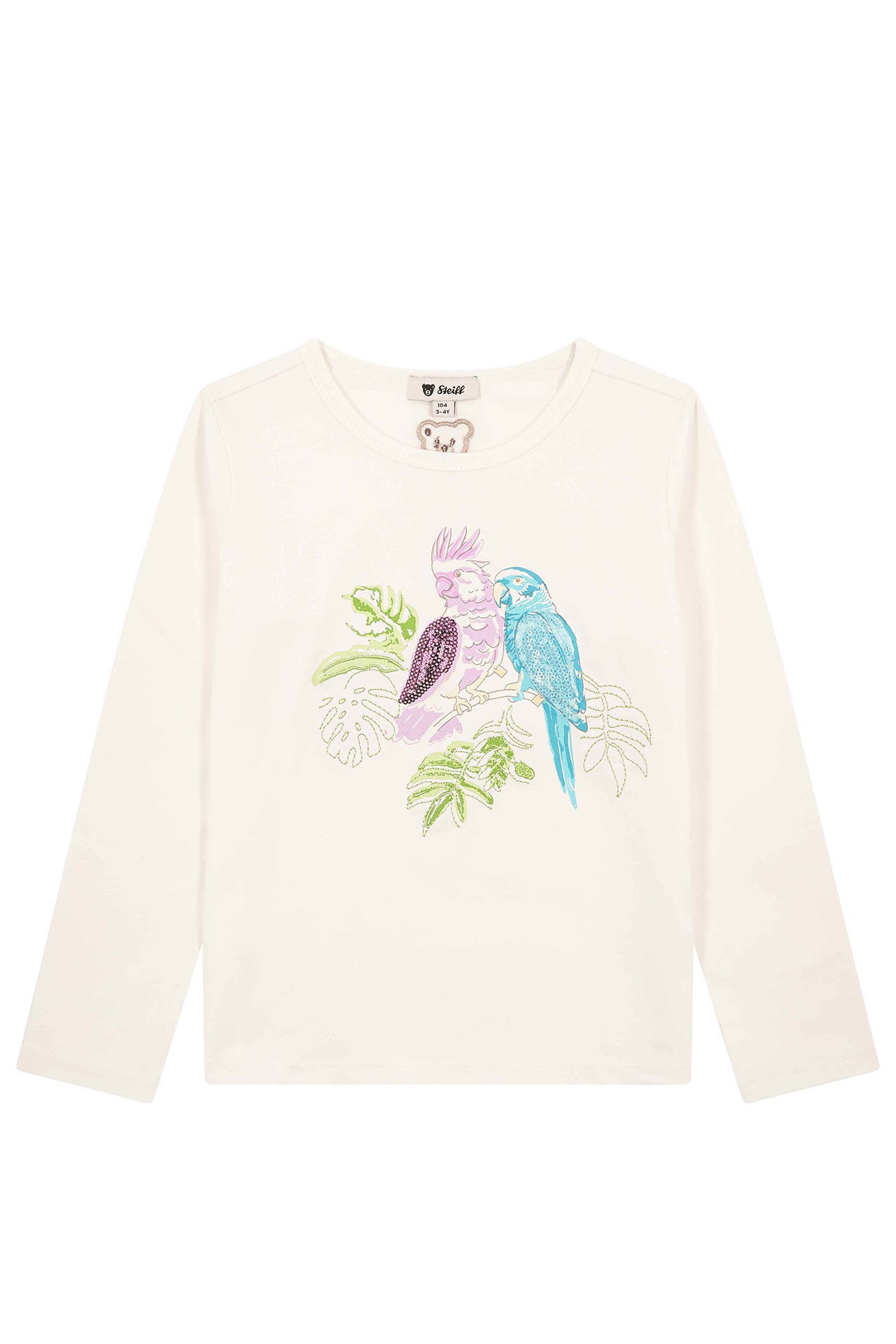 STEIFF Longsleeve 'Cloud Dancer' weiß, Bild 1