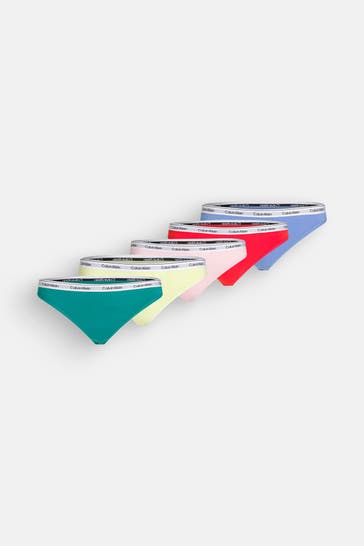 CK UNDERWEAR 5er-Pack Strings mehrfarbig