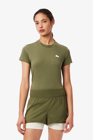 LACOSTE T-Shirt oliv