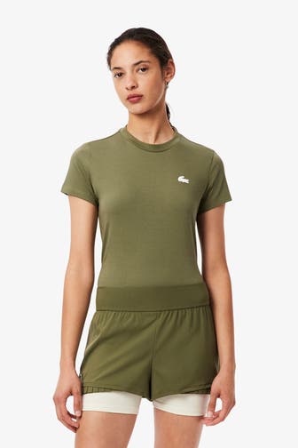 LACOSTE T-Shirt oliv