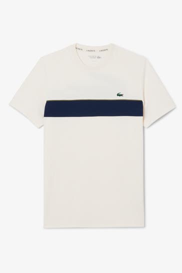 LACOSTE T-Shirt beige