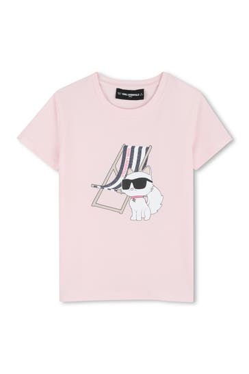 KARL LAGERFELD T-Shirt rosa