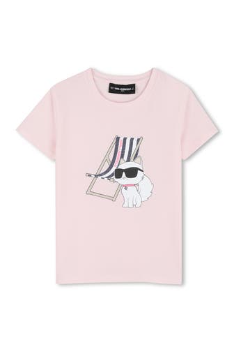 KARL LAGERFELD T-Shirt rosa