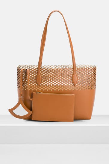 SERGIO ROSSI Shopper braun