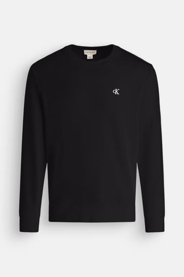CALVIN KLEIN Sweatshirt schwarz