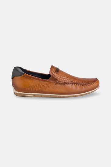 BUGATTI Slipper cognac