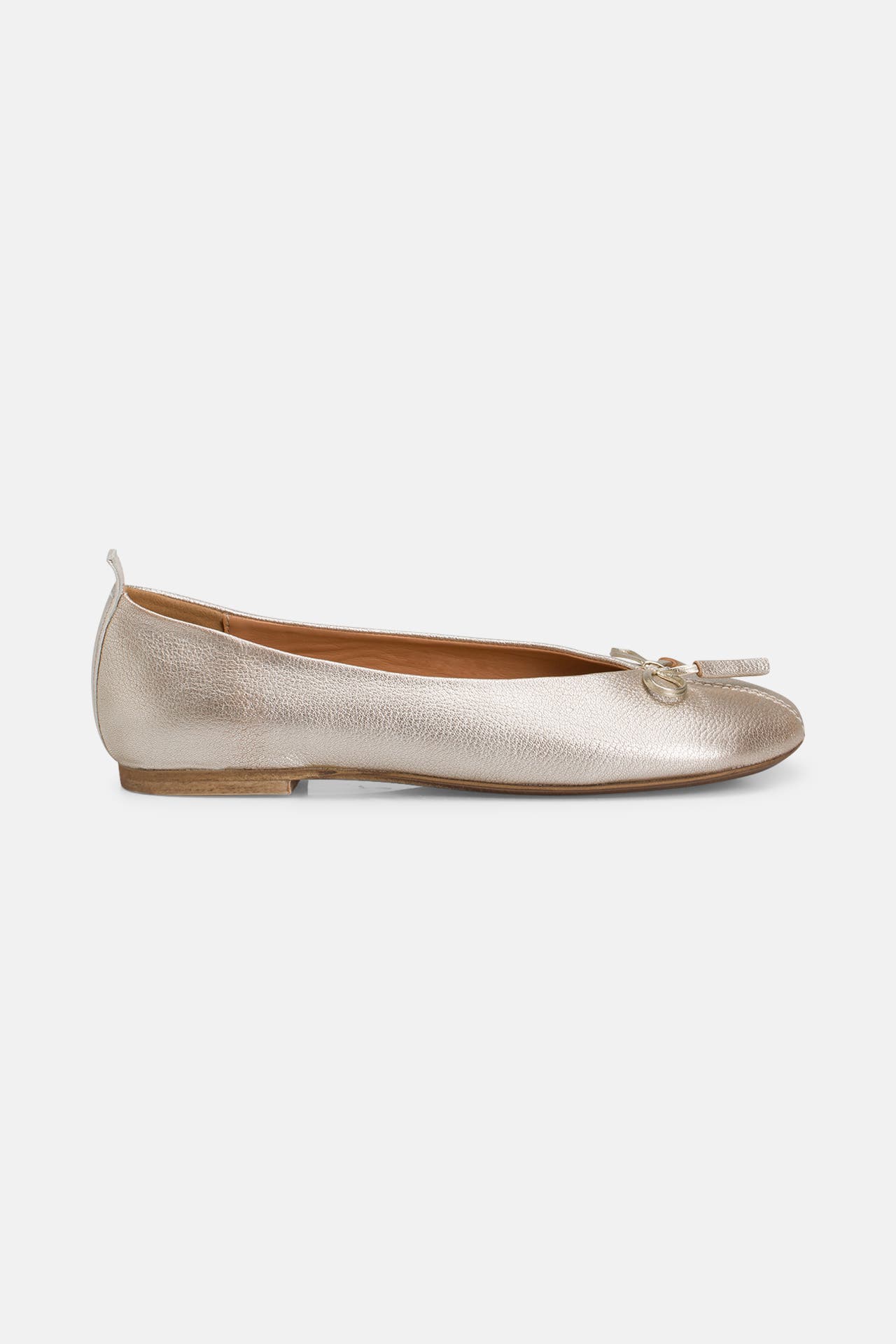 DONNA CAROLINA Leder-Ballerinas gold, Bild 1