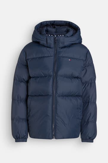TOMMY HILFIGER Light-Steppjacke dunkelblau