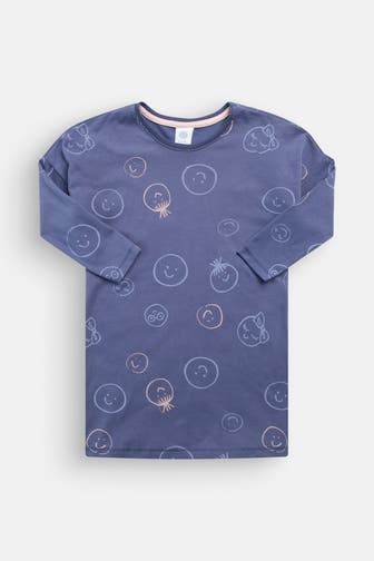 SANETTA Nachthemd graublau