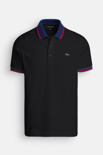 LACOSTE Polo-Shirt schwarz