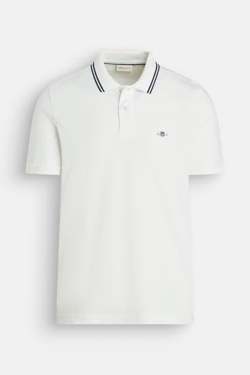 GANT Polo-Shirt weiß