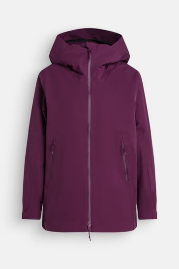 ICEBREAKER Softshelljacke 'Shell Peak' aubergine