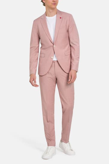 CINQUE Schurwollmix-Anzug 'Cimonopoli' altrosa slim fit