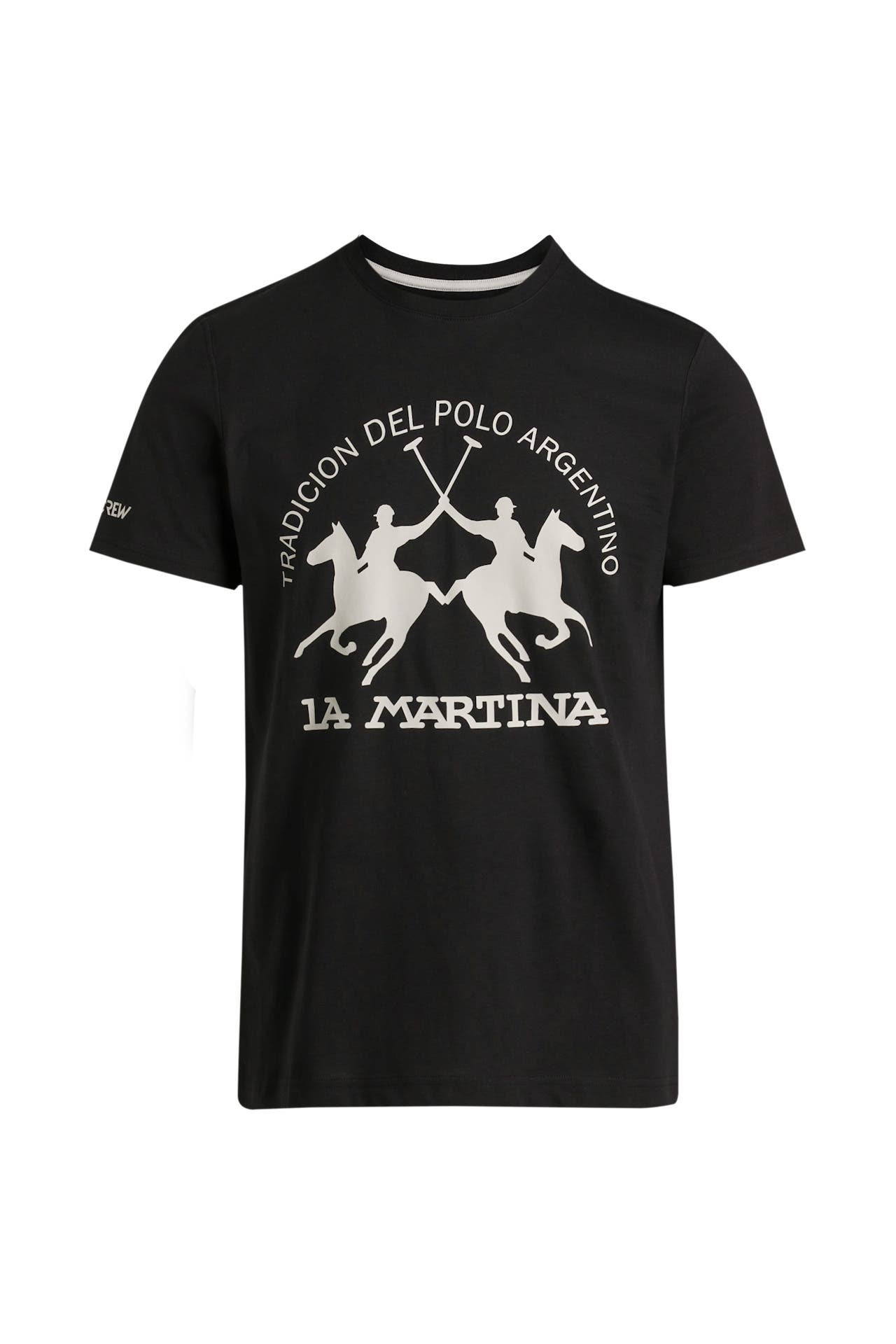 LA MARTINA T-Shirt schwarz, Bild 1