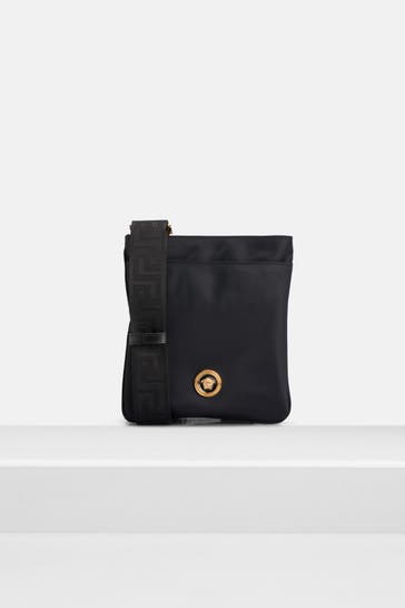 VERSACE Umhängetasche schwarz