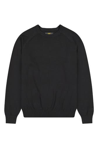 LEE Strickpullover 'Raglan' schwarz