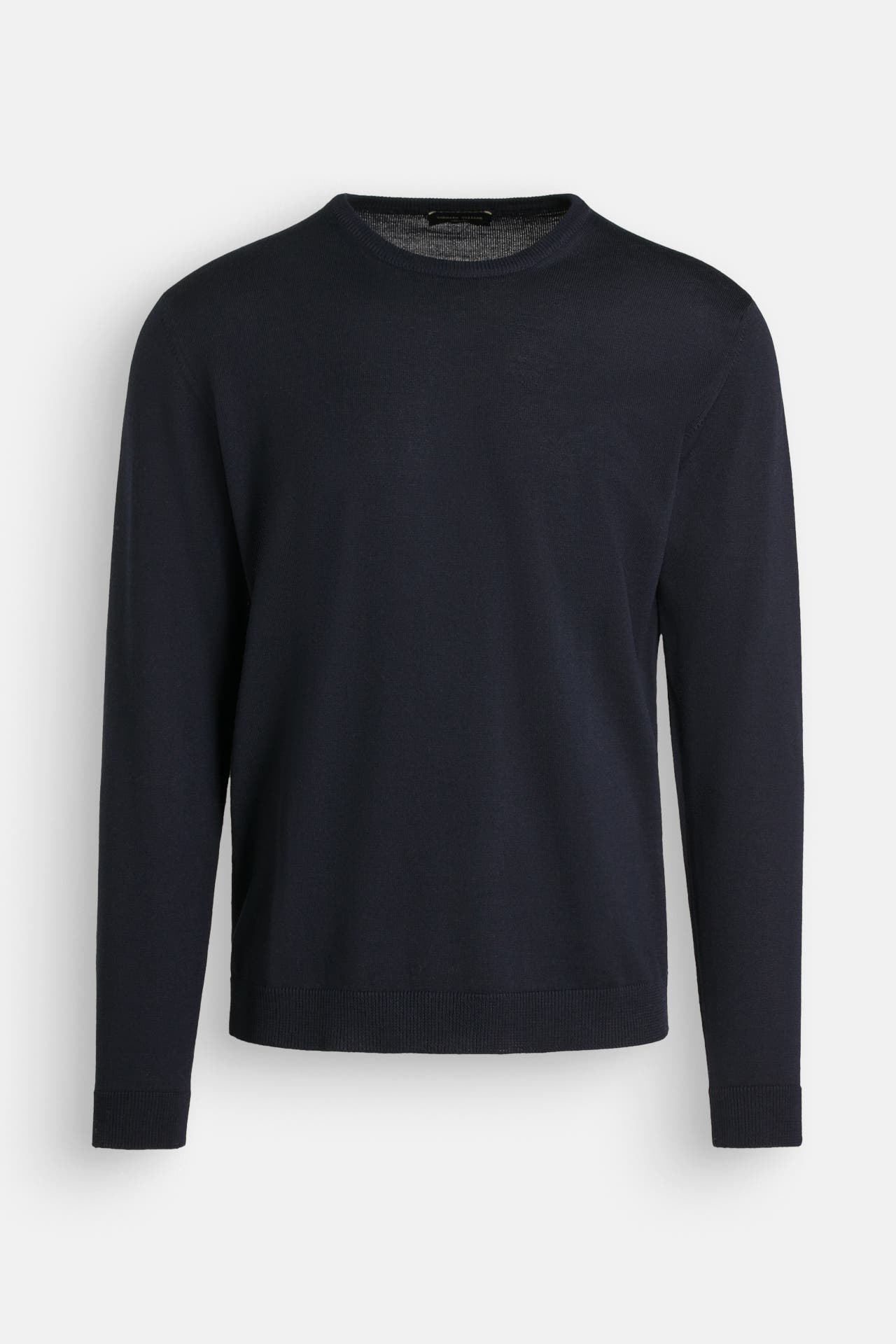 ROBERTO COLLINA Strickpullover dunkelblau, Bild 1
