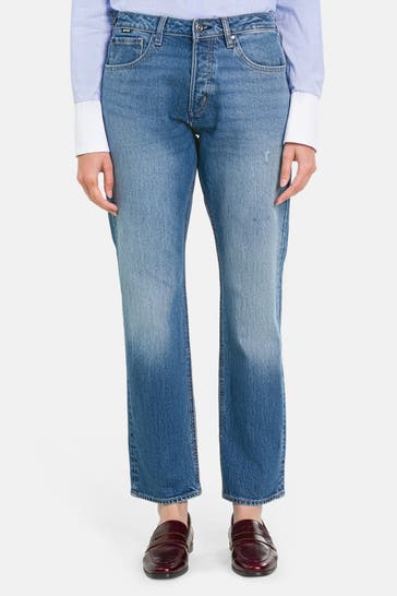 BOSS Jeans boyfriend blau