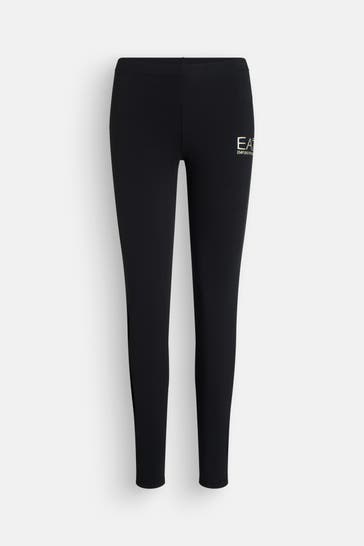 EA7 Leggings schwarz