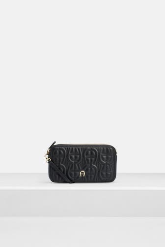 AIGNER Umhängetasche schwarz
