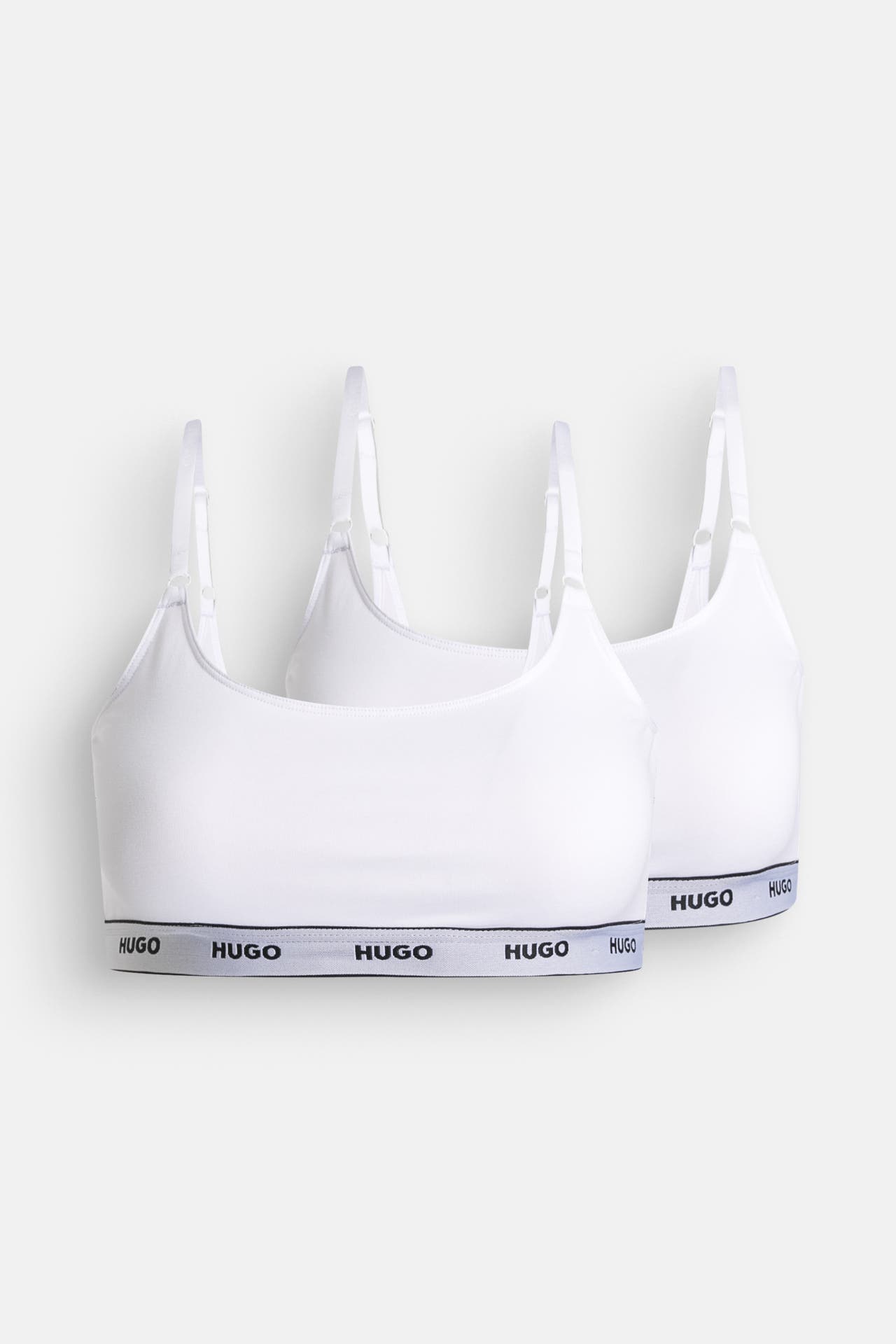 HUGO 2er-Pack Bralette weiß, Bild 1