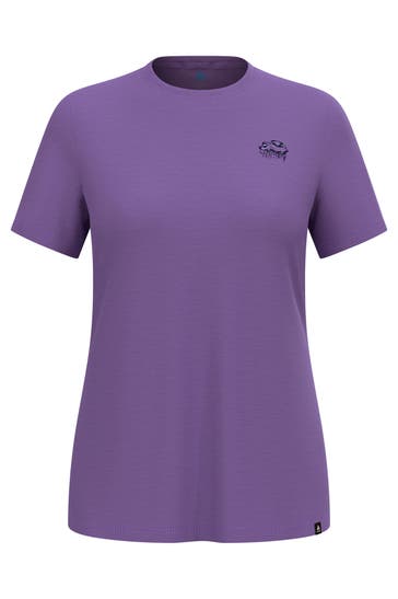 ODLO Funktionsshirt 'Raincloud' lila