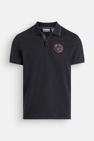 NAPAPIJRI Polo-Shirt 'Eril' schwarz