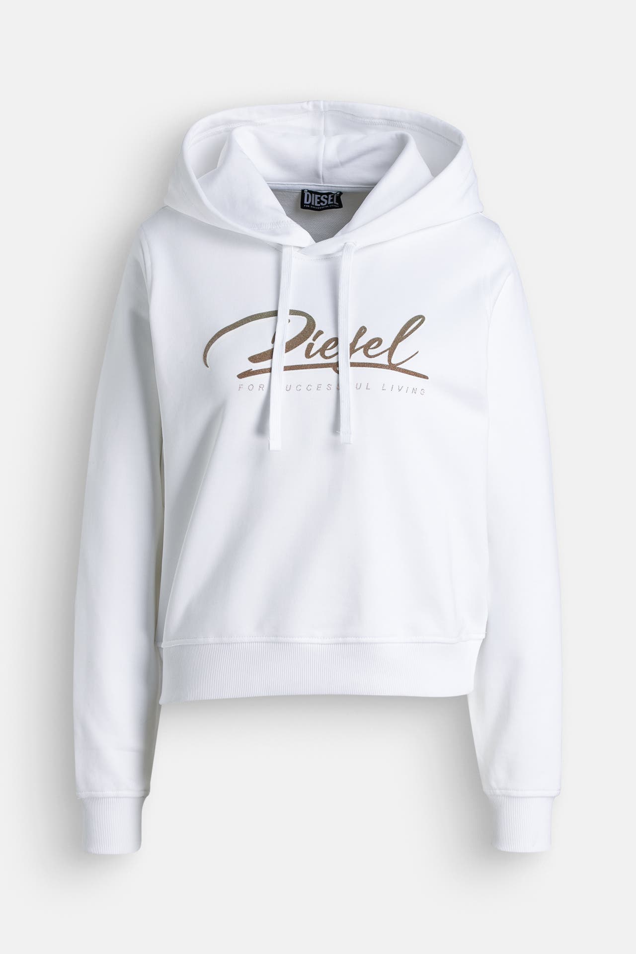 DIESEL Hoodie 'Felpa' weiß, Bild 1