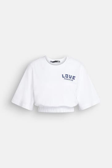 LOVE MOSCHINO T-Shirt weiß