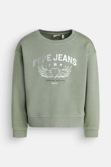 PEPE JEANS Sweatshirt 'Louis' jade