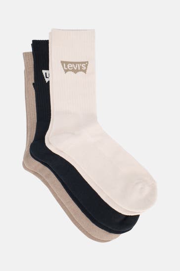 LEVI'S® 3er-Pack Socken mehrfarbig
