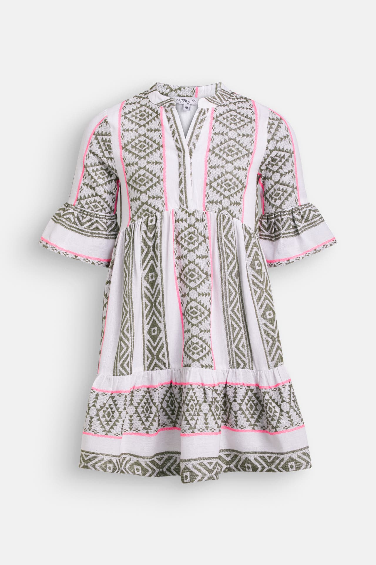 HAPPY GIRLS Kleid 'Ikat' gemustert, Bild 1