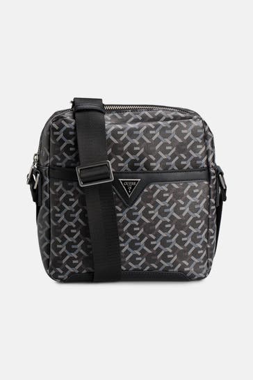 GUESS Umhängetasche 'Torino' gemustert
