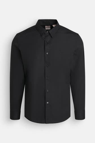 LEVI'S® Casual-Hemd schwarz Slim Fit