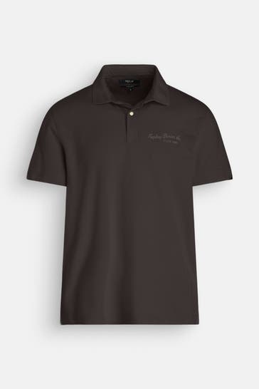 REPLAY Polo-Shirt dunkelgrau