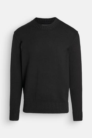 MARC O'POLO Strickpullover schwarz