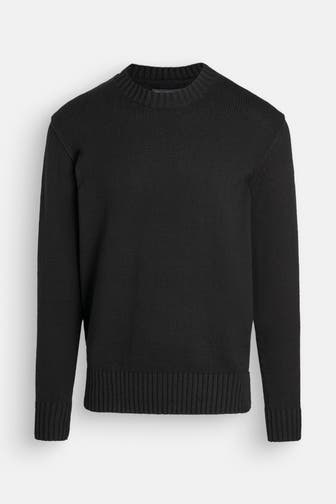 MARC O'POLO Strickpullover schwarz