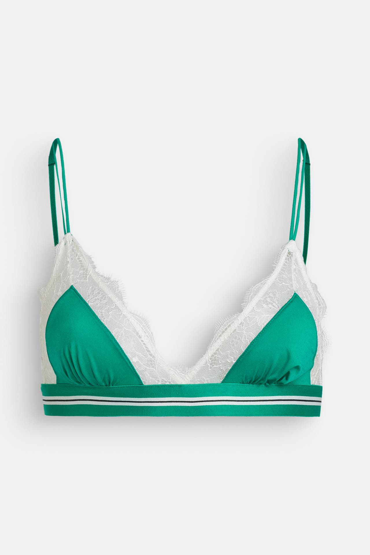 LOVE STORIES Bustier 'Love Lace' grün, Bild 1