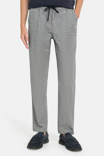 DSTREZZED Stoffhose 'Logan' dunkelblau