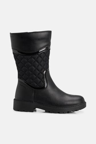 GEOX Stiefel 'Casey' schwarz