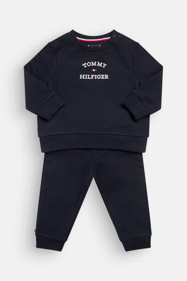 TOMMY HILFIGER Set: Sweatshirt und Jogger