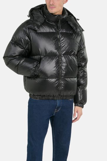 LACOSTE Daunenjacke schwarz