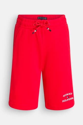 TOMMY HILFIGER Sweatshorts rot