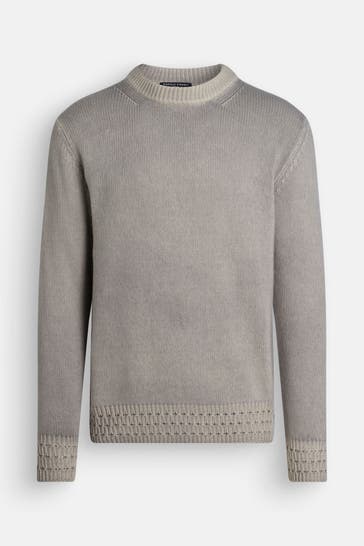 DANIELE FIESOLI Wollpullover grau