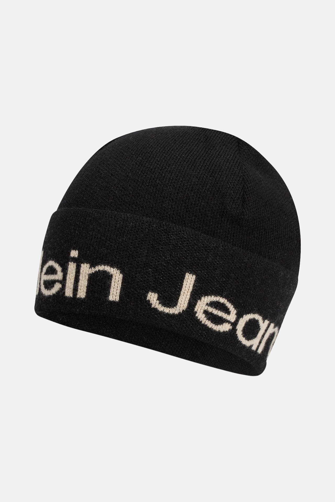 CALVIN KLEIN Wollmix-Mütze zweifarbig, Bild 1