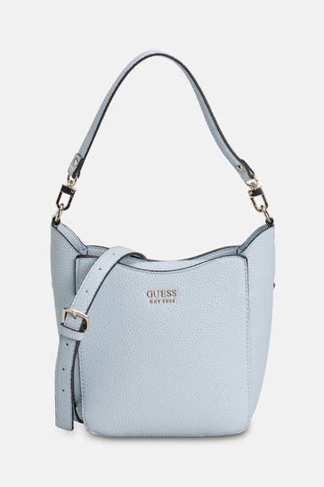 GUESS Schultertasche eisblau