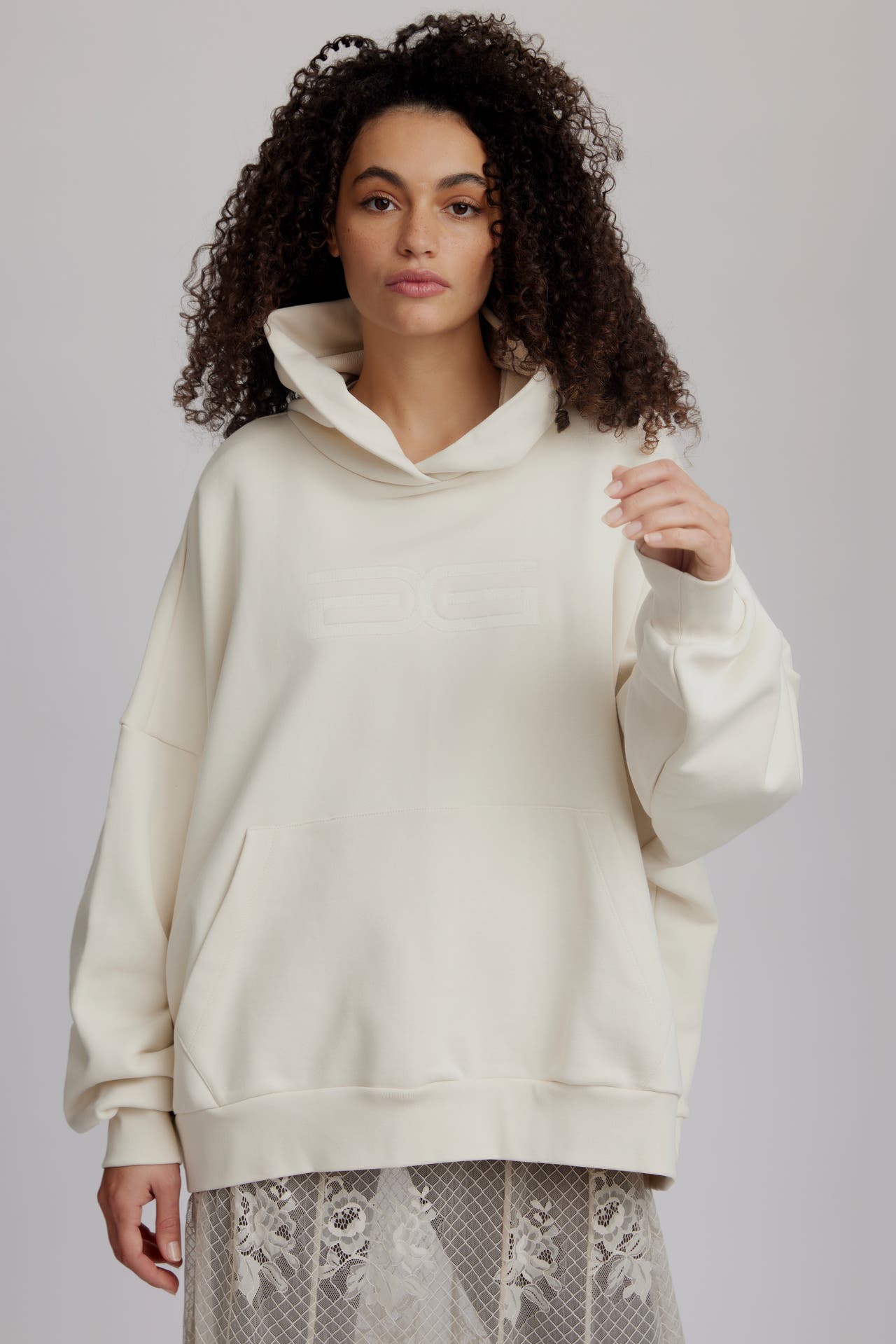 GESTUZ Hoodie 'Sweally' beige, Bild 1