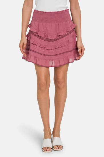 NEO NOIR Casual-Rock dunkelrosa