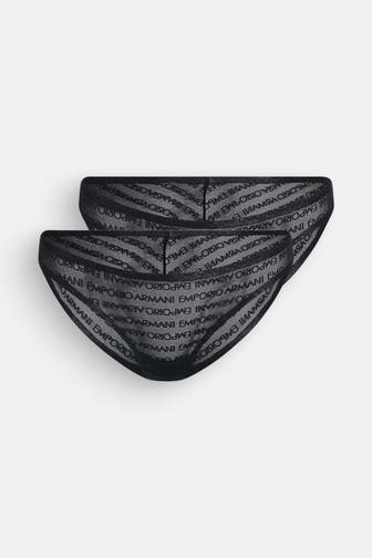 EMPORIO ARMANI 2er-Pack Strings schwarz