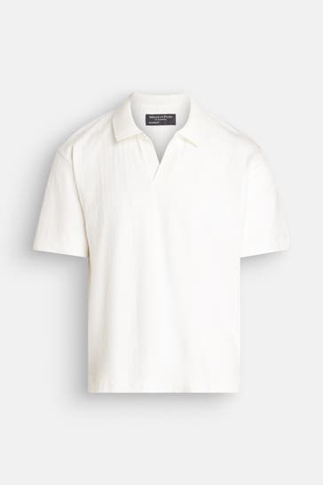 MARC O'POLO White Polo Shirt